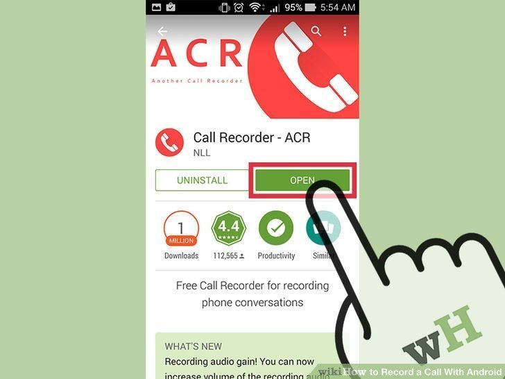 ضبط مکالمات تلفنی در اندروید call recorder