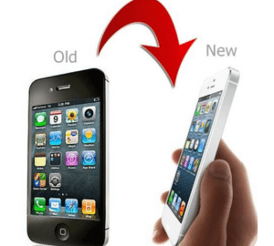 انتقال اطلاعات از آیفون قدیمی به آیفون جدید old iphone to new iphone