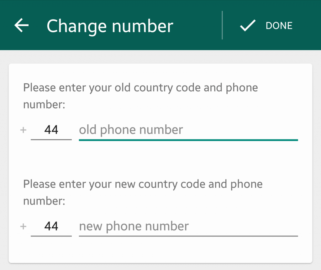 تغییر شماره واتساپ بدون از دست رفتن اطلاعات