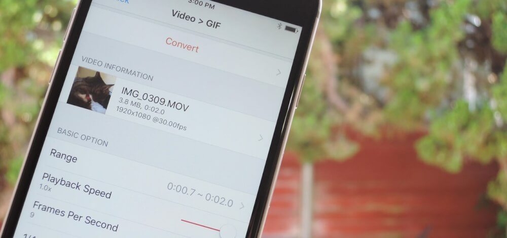 آموزش تبدیل ویدئو و عکس‌های آیفون به فایل گیف (GIF) بدون نیاز به کامپیوتر