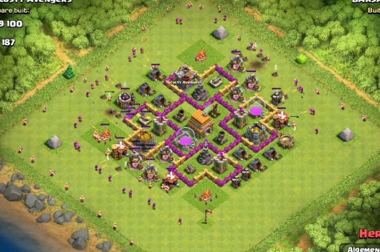 clash of clans bot 1 side attack settings