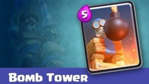 معرفی کارت های کلش رویال : کارت Bomb Tower یا بمب تاور