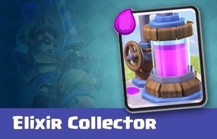 معرفی کارت های کلش رویال : کارت الکسیر کالکتور (Elixir Collector)