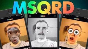 معرفی و دانلود برنامه MSQRD : ثبت سلفی و ویدیو انیمیشنی
