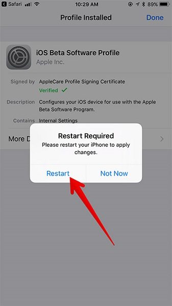 آموزش نصب iOS 11 Beta آیفون و آیپد