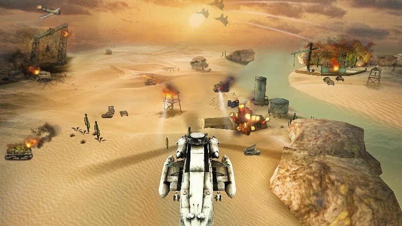 معرفی و دانلود بازی Gunship Strike 3D ؛ نبرد با هلیکوپتر
