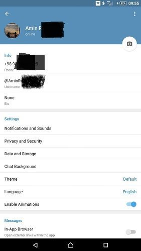 چگونه لینک تلگرام خودم را پیدا کنم؟ یافتن لینک تلگرام خودمان