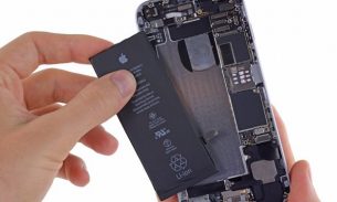 تعمیرات آیفون: تعویض باتری آیفون ۶ اپل