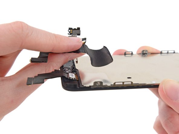 تعمیرات آیفون : آموزش تعویض دوربین سلفی آیفون 5C اپل