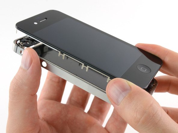 تعمیر آیفون : آموزش تعویض تاچ ال سی دی آیفون 4S اپل (iPhone 4S)
