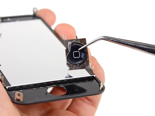 تعمیر آیفون : آموزش تعویض دکمه هوم آیفون 4S اپل (iPhone 4S)