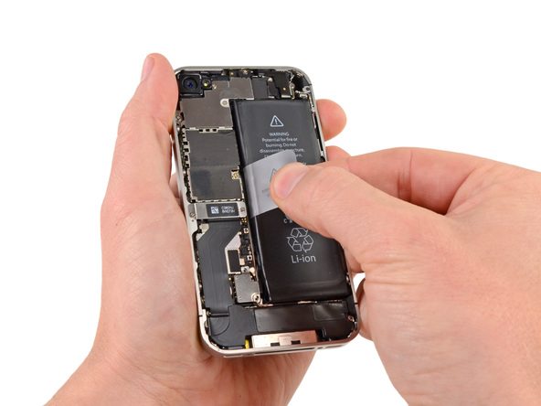 جداسازی و تعویض باتری iPhone 4s (آیفون 4 اس)