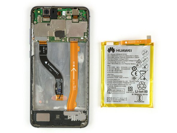 تعمیر موبایل : آموزش تعویض باتری هوآوی P10 Lite (پی 10 لایت)