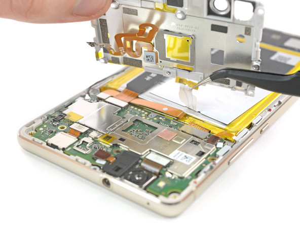 تعمیرات موبایل : آموزش تعویض اسکنر انگشت هوآوی P9 Lite