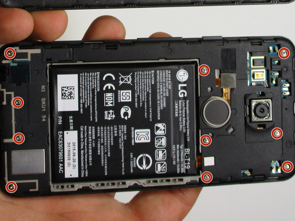 تعمیرات موبایل : آموزش تعویض باتری نکسوس 5X الجی