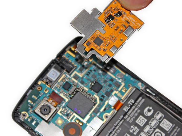 تعمیرات موبایل : آموزش تعویض برد NFC نکسوس 5 (Nexus 5)
