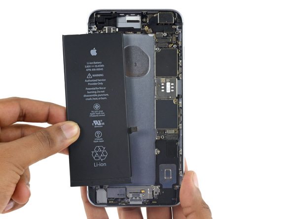 تعمیر باتری آیفون 6S پلاس اپل