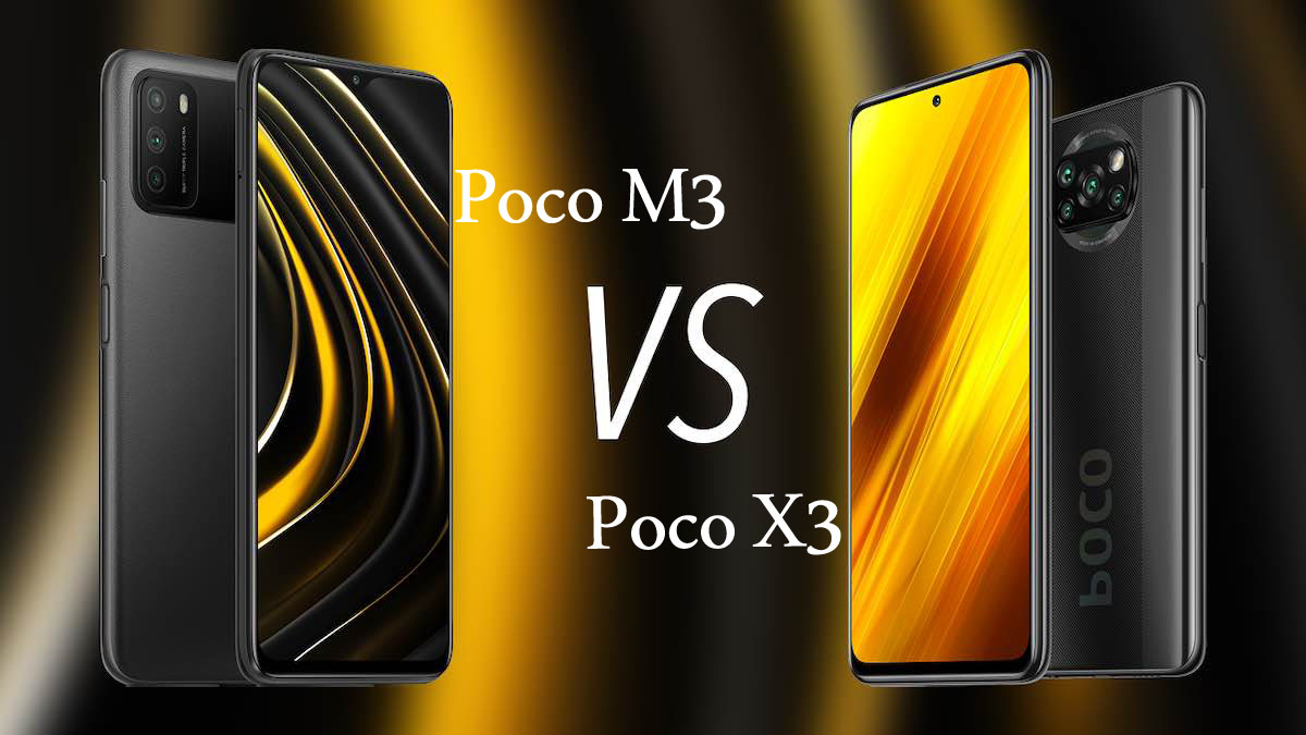 مقایسهٔ گوشی پوکو X3 و پوکو M3