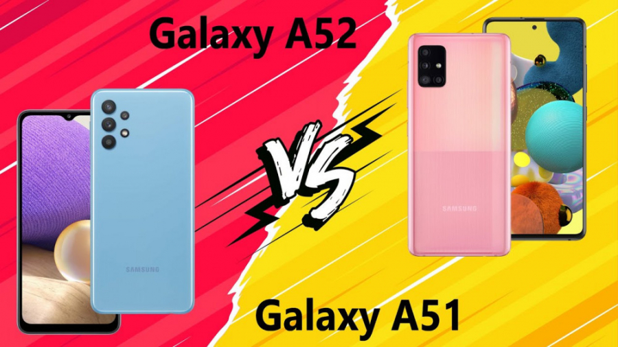 مقایسهٔ گوشی Galaxy A52 و Galaxy A51