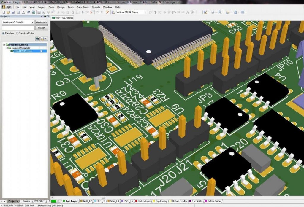 طراحی و سفارش برد مدار چاپی با آلتیوم دیزاینر